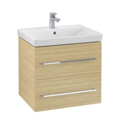 VILLEROY & BOCH - Avento Umyvadlová skříňka, 58x51x45 cm, 2 zásuvky, Oak Kansas (A88900RH)