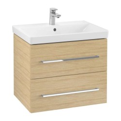 VILLEROY & BOCH - Avento Umyvadlová skříňka, 63x51x45 cm, 2 zásuvky, Nordic Oak (A89000VJ)