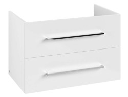 VILLEROY & BOCH - Avento Umyvadlová skříňka, 78x51x45 cm, 2 zásuvky, Brilliant White (A89100VE)