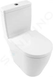 VILLEROY & BOCH - Avento WC kombi mísa, DirectFlush, CeramicPlus, Stone White (5644R0RW)