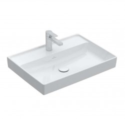VILLEROY & BOCH - Collaro Umyvadlo 65x47 cm, bez přepadu, otvor pro baterii, alpská bílá (4A336601)