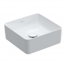 VILLEROY & BOCH - Collaro Umyvadlo na desku, 38x38 cm, alpská bílá (4A213801)