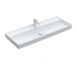 VILLEROY & BOCH - Collaro Umyvadlo nábytkové 120x47 cm, bez přepadu, otvor pro baterii, alpská bílá (4A33C201)