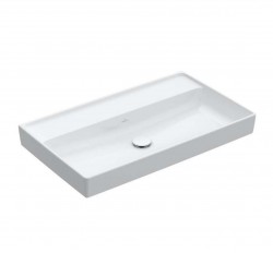 VILLEROY & BOCH - Collaro Umyvadlo nábytkové 80x47 cm, bez přepadu, bez otvoru pro baterii, alpská bílá (4A338301)
