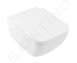VILLEROY & BOCH - Collaro Závěsné WC se sedátkem SoftClose, DirectFlush, alpská bílá (4626HS01)