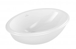 VILLEROY & BOCH - Evana Bezotvorové umyvadlo s přepadem, 50x35 cm, bílá (61470001)
