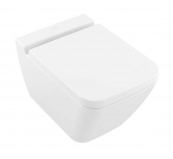 VILLEROY & BOCH - Finion Závěsné WC, DirectFlush, CeramicPlus, Stone White (4664R0RW)