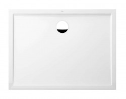 VILLEROY & BOCH - Futurion Flat Sprchová vanička, 90x120 cm, Quaryl, alpská bílá (UDQ1290FFL2V-01)