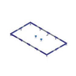VILLEROY & BOCH - Instalační rám ViFrame pro vaničky do 1000x1000 mm (U91412100)
