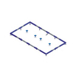 VILLEROY & BOCH - Instalační rám ViFrame pro vaničky od 1000x1000 mm (U91412200)