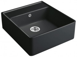 VILLEROY & BOCH - Keramický dřez Single-bowl sink Ebony modulový   595 x 630 x 220 bez excentru (632061S5)