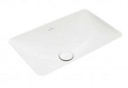 VILLEROY & BOCH - Loop&Friends Umyvadlo vestavné, 45x28 cm, bez přepadu, alpská bílá (4A560101)