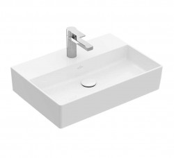 VILLEROY & BOCH - Memento 2.0 Umyvadlo 60x42 cm, bez přepadu, otvor pro baterii, alpská bílá (4A226L01)
