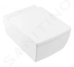 VILLEROY & BOCH - Memento 2.0 Závěsné WC, zadní odpad, DirectFlush, alpská bílá (4633R001)