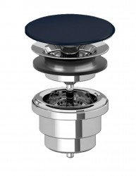 VILLEROY & BOCH - Neuzavíratelná výpusť, CeramicPlus, Nightfall (680800R6)