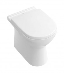 VILLEROY & BOCH - O.novo Stojící WC, Vario odpad, CeramicPlus, alpská bílá (565710R1)