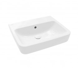 VILLEROY & BOCH - O.novo Umyvadlo 55x46 cm, s přepadem, bez otvoru pro baterii, alpská bílá (4A415701)