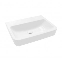 VILLEROY & BOCH - O.novo Umyvadlo 60x46 cm, bez přepadu, bez otvoru pro baterii, alpská bílá (4A416301)