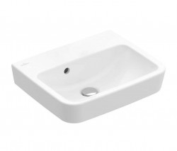 VILLEROY & BOCH - O.novo Umývátko 50x37 cm, s přepadem, bez otvoru pro baterii, alpská bílá (43445201)