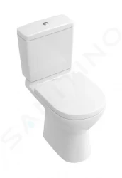 VILLEROY & BOCH - O.novo WC kombi mísa, zadní odpad, CeramicPlus, alpská bílá (566110R1)