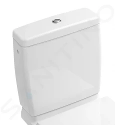 VILLEROY & BOCH - O.novo WC nádržka kombi, zadní/boční přívod, alpská bílá (5788S101)