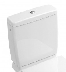 VILLEROY & BOCH - O.novo WC nádržka kombi, zadní/boční přívod, CeramicPlus, alpská bílá (5788S1R1)