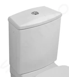 VILLEROY & BOCH - O.novo WC nádržka kombi, zadní/boční přívod, CeramicPlus, alpská bílá (7796G1R1)