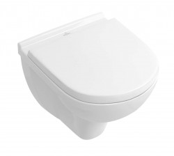VILLEROY & BOCH - O.novo Závěsné WC Compact, CeramicPlus, alpská bílá (568810R1)