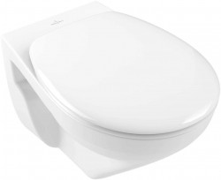 VILLEROY & BOCH - O.novo Závěsné WC, DirectFlush, CeramicPlus, alpská bílá (7682R0R1)