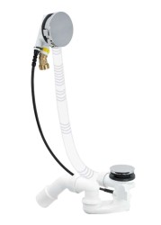 VILLEROY & BOCH - Odtoková a přepadová souprava s napouštěním, chrom (U90960361)