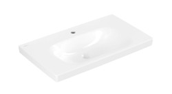 VILLEROY & BOCH - Skyla Umyvadlo 80x46 cm, bez přepadu, otvor pro baterii, alpská bílá (5A518101)
