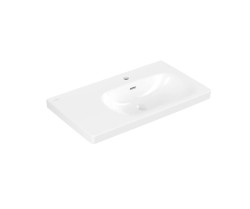 VILLEROY & BOCH - Skyla Umyvadlo, 80x46 cm, s přepadem, otvor pro baterii, alpská bílá (5A52R101)