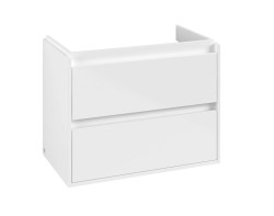VILLEROY & BOCH - Skyla Umyvadlová skříňka, 77x60x44 cm, 2 zásuvky, Brilliant White (C79700VE)