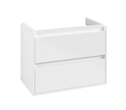 VILLEROY & BOCH - Skyla Umyvadlová skříňka, 77x60x44 cm, 2 zásuvky, Brilliant White (C79800VE)