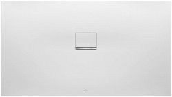VILLEROY & BOCH - Squaro Infinity Sprchová vanička, 90x120 cm, Quaryl, Stone White (UDQ1290SQI2V-RW)