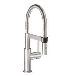 VILLEROY & BOCH - Steel Expert Compact Dřezová baterie s flexibilním ramenem a sprškou, nerez (927300LC)