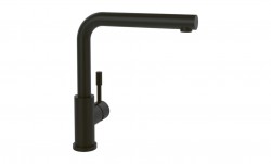 VILLEROY & BOCH - Steel Shower Dřezová baterie s výsuvnou koncovkou, matná černá (96970106)