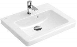 VILLEROY & BOCH - Subway 2.0 Umývátko nábytkové 50x40 cm, s přepadem a otvorem pro baterii, bílá (73155G01)