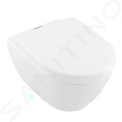 VILLEROY & BOCH - Subway 2.0 Závěsné WC, Aquareduct, DirectFlush, hluboké splachování, alpská bílá (5614A101)