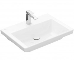 VILLEROY & BOCH - Subway 3.0 Umyvadlo 65x47 cm, bez přepadu, otvor pro baterii, CeramicPlus, alpská bílá (4A7066R1)
