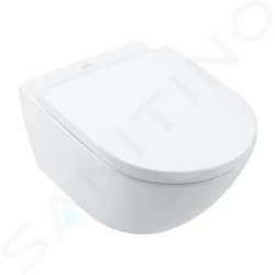 VILLEROY & BOCH - Subway 3.0 Závěsné WC, TwistFlush, AntiBac, CeramicPlus, alpská bílá (4670T0T2)