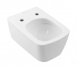 VILLEROY & BOCH - Subway 3.0 Závěsné WC, TwistFlush, Rimless, CeramicPlus, alpská bílá (4610T0R1)
