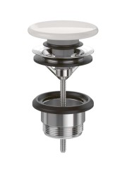 VILLEROY & BOCH - Umyvadlová výpusť, ClickClack, Stone White (681700RW)