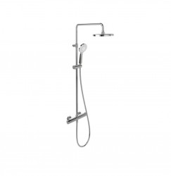 VILLEROY & BOCH - Universal Showers Sprchový set s termostatem, průměr 23 cm, 3 proudy, chrom (TVS109002UK061)