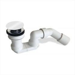 VILLEROY & BOCH - Vanová odtoková souprava, Push-Open, alpská bílá (U90952001)