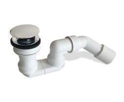 VILLEROY & BOCH - Vanová odtoková souprava s ovládáním Push-Open, chrom (U90952061)