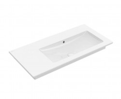 VILLEROY & BOCH - Venticello Umyvadlo nábytkové 100x50 cm, s přepadem, bez otvoru pro baterii, alpská bílá (4134R301)
