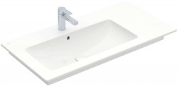 VILLEROY & BOCH - Venticello Umyvadlo nábytkové 100x50 cm, s přepadem, otvor pro baterii, alpská bílá (4134L101)