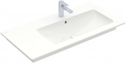 VILLEROY & BOCH - Venticello Umyvadlo nábytkové 100x50 cm, s přepadem, otvor pro baterii, alpská bílá (4134R101)