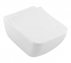 VILLEROY & BOCH - Venticello Závěsné WC, DirectFlush, CeramicPlus, Stone White (4611R0RW)
